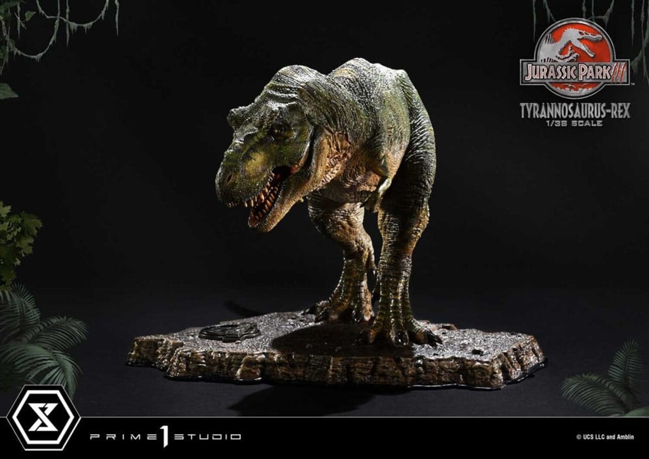 Prime 1 Studio Jurassic Park III Prime Collectibles Statue 1/38 T-Rex 17 cm Prime 1 Studio Jurassic Park III Prime Collectibles Statue 1/38 T-Rex 17 cm