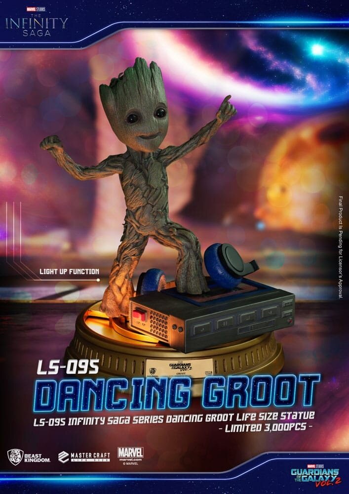 Beast Kingdom Guardians of the Galaxy 2 Life-Size Statue Dancing Groot Exclusive 32 cm Beast Kingdom Guardians of the Galaxy 2 Life-Size Statue Dancing Groot Exclusive 32 cm