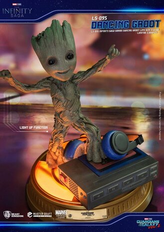 Guardians of the Galaxy 2 Life-Size Statue Dancing Groot Exclusive 32 cm -  Planet Fantasy