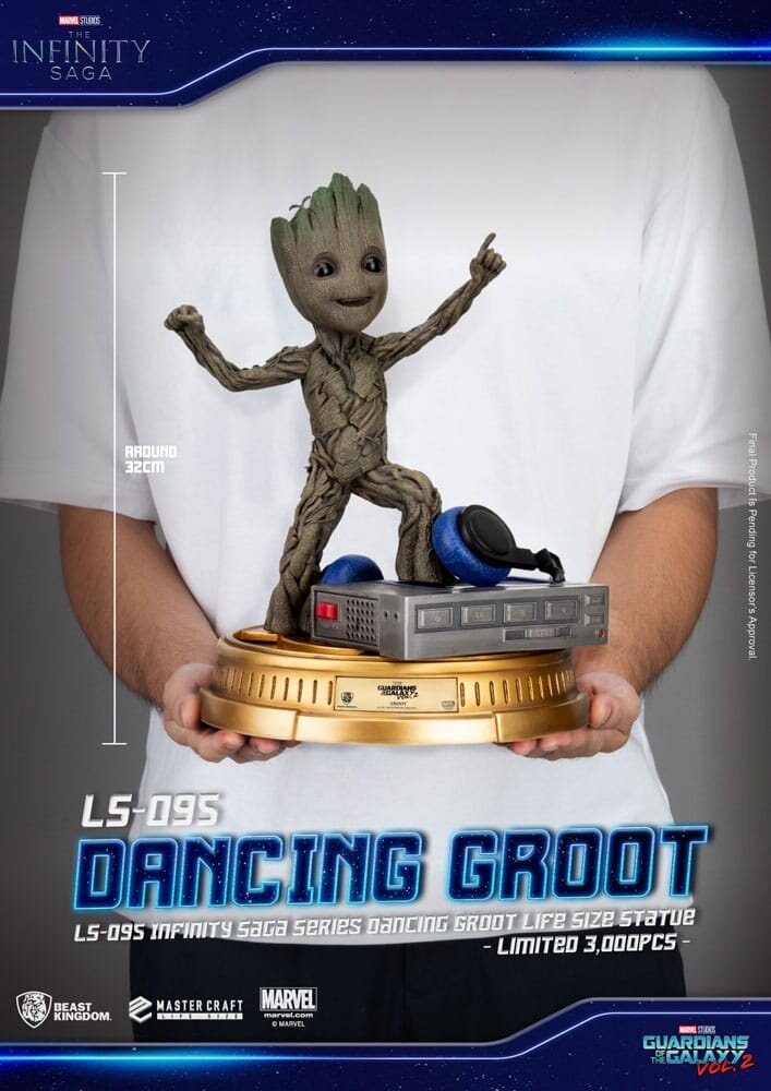 Beast Kingdom Guardians of the Galaxy 2 Life-Size Statue Dancing Groot Exclusive 32 cm Beast Kingdom Guardians of the Galaxy 2 Life-Size Statue Dancing Groot Exclusive 32 cm