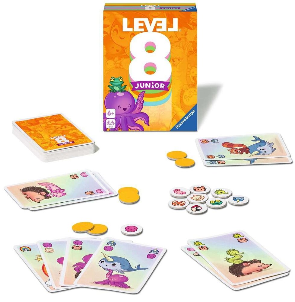 Ravensburger Level 8 Junior Card Game Ravensburger Level 8 Junior Card Game