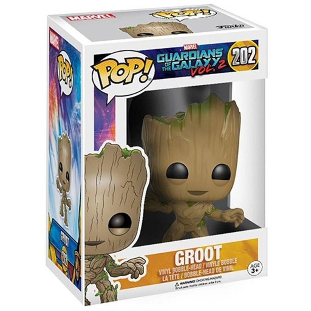 Funko Guardians of the Galaxy Vol. 2 POP! Marvel Vinyl Figure Young Groot #202 Funko Guardians of the Galaxy Vol. 2 POP! Marvel Vinyl Figure Young Groot #202