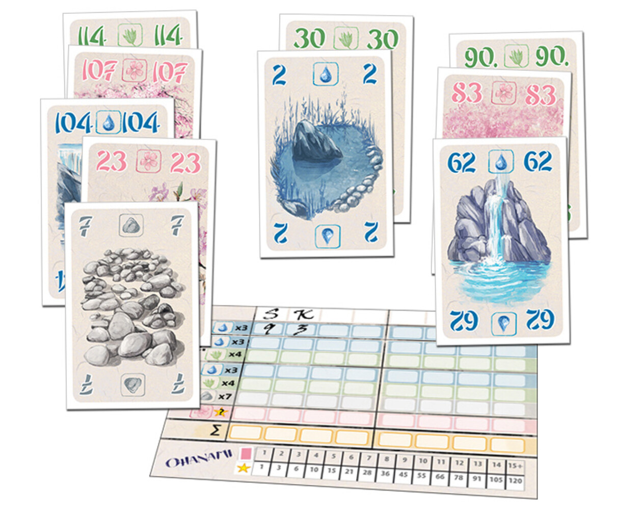 White Goblin Games Ohanami Kaartspel White Goblin Games Ohanami Kaartspel