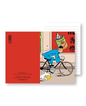 Tintinimaginatio Tintin Vélo Carnet de Notes Tintinimaginatio Tintin Vélo Carnet de Notes