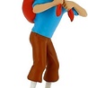 Tintinimaginatio Tintin Statuette Fetches Snowy 12 cm