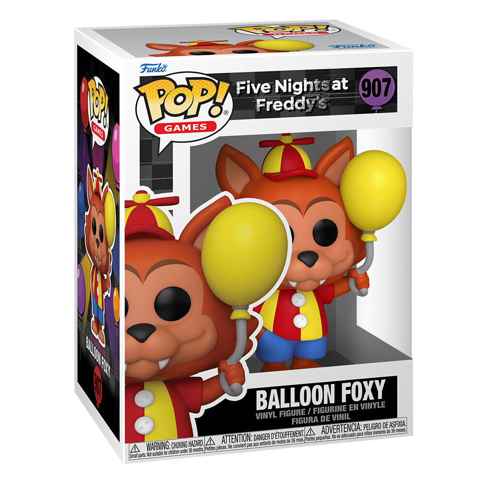 Funko Five Nights at Freddy's Security Breach POP! Games Vinyl Figure Balloon Foxy #907 Funko Five Nights at Freddy's Security Breach POP! Games Vinyl Figure Balloon Foxy #907