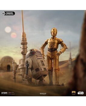 Star Wars: A New Hope C-3PO and R2-D2 Deluxe 1/10 Art Scale Limited Edition Statue