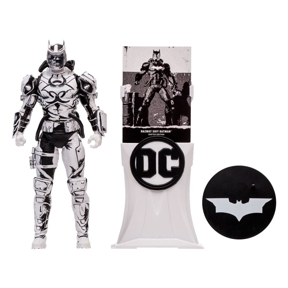 DC Multiverse Action Figure Hazmat Suit Batman (Line Art) (Gold Label ...