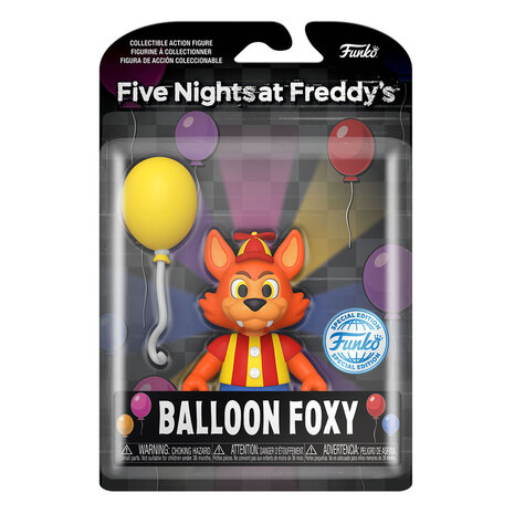 Funko Five Nights at Freddy's Action Figure Balloon Foxy 13 cm Funko Five Nights at Freddy's Action Figure Balloon Foxy 13 cm