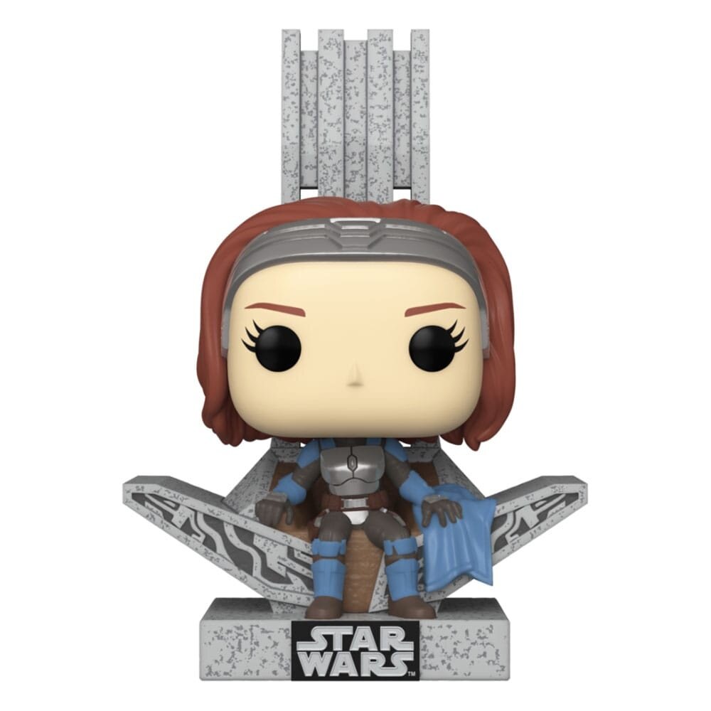 Funko Star Wars: The Mandalorian POP! Deluxe Vinyl Figure Bo Katan w/Throne #669 Funko Star Wars: The Mandalorian POP! Deluxe Vinyl Figure Bo Katan w/Throne #669