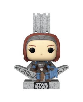 Funko Star Wars: The Mandalorian POP! Deluxe Vinyl Figure Bo Katan w/Throne #669 Funko Star Wars: The Mandalorian POP! Deluxe Vinyl Figure Bo Katan w/Throne #669