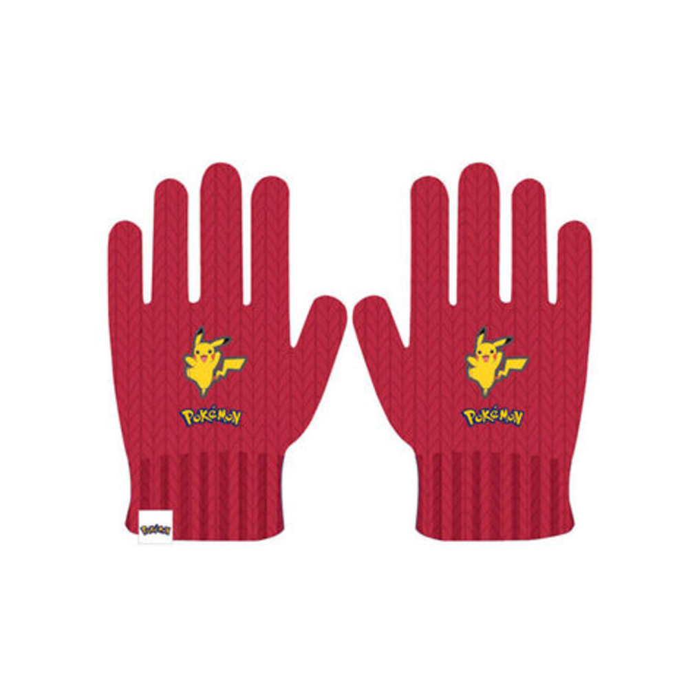 Difuzed Pokémon Pikachu Handschoenen Kinderen (Rood) Difuzed Pokémon Pikachu Handschoenen Kinderen (Rood)
