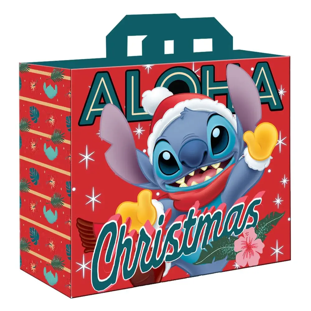 Stitch Aloha Christmas Shopping Bag Stitch Aloha Christmas Shopping Bag