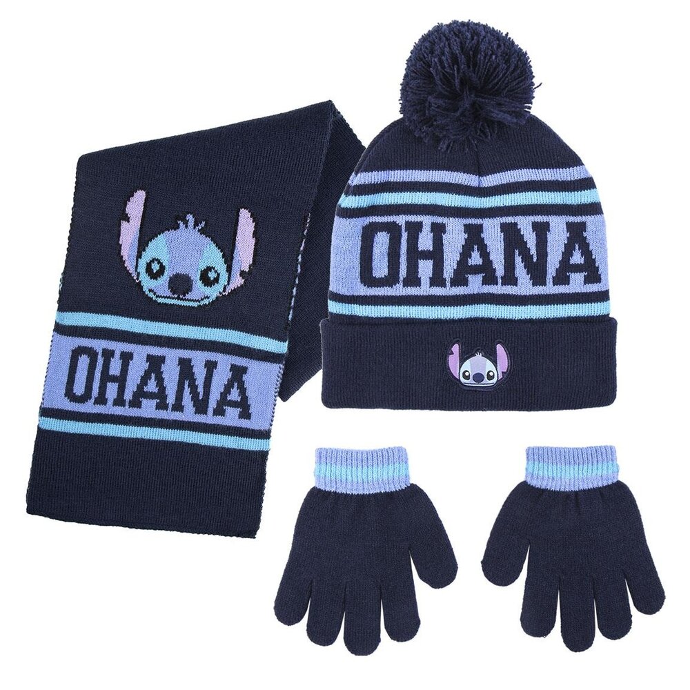 Cerda Lilo & Stitch Ohana Muts, Handschoenen & Sjaal Kinderen Cerda Lilo & Stitch Ohana Muts, Handschoenen & Sjaal Kinderen