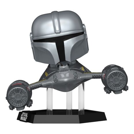 Funko Star Wars: The Mandalorian POP! Rides Vinyl Figure Mandalorian in N1 Starfighter #670 Funko Star Wars: The Mandalorian POP! Rides Vinyl Figure Mandalorian in N1 Starfighter #670