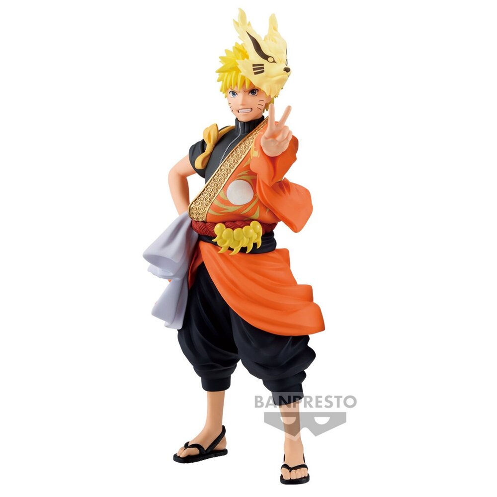 Naruto 20th Anniversary Costume Naruto Uzumaki PVC Statue 14 cm