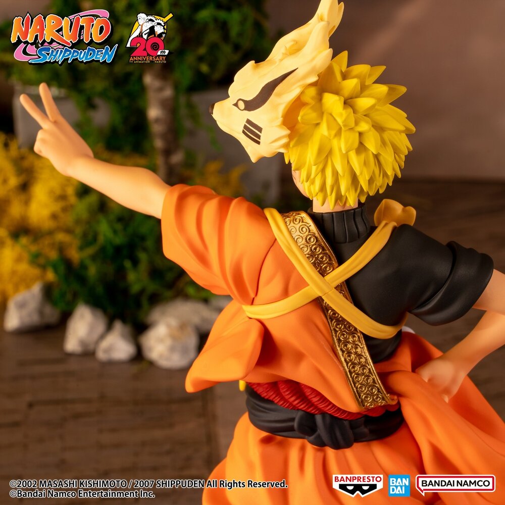 Banpresto Naruto 20th Anniversary Costume Naruto Uzumaki PVC Statue 14 cm Banpresto Naruto 20th Anniversary Costume Naruto Uzumaki PVC Statue 14 cm