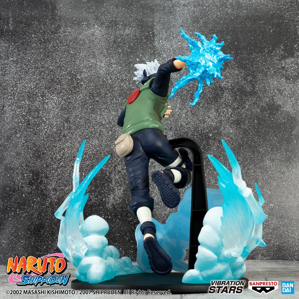 Banpresto Naruto Shippuden Vibration Stars Kakashi Hatake PVC Statue 21 cm Banpresto Naruto Shippuden Vibration Stars Kakashi Hatake PVC Statue 21 cm