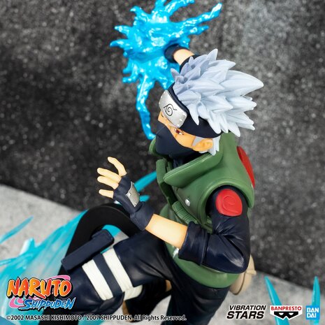 NARUTO SHIPPUDEN - Hatake Kakashi - Figure Vibration Stars 8cm :  : Figurines Banpresto Naruto