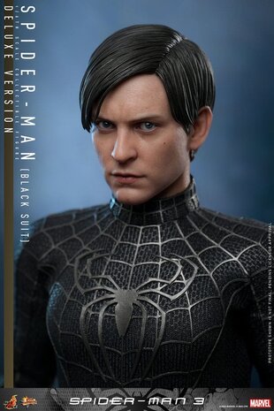 ArtStation - Spiderman 3 Black Spiderman Mini Bust by Sideshow Collectibles.