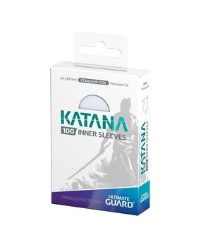 Ultimate Guard Katana Inner Sleeves Standard Size Transparent (100x)
