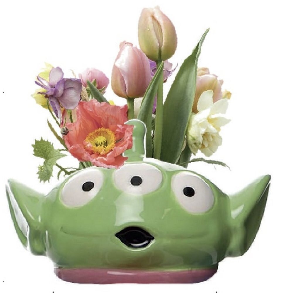 Half Moon Bay Toy Story Alien Wall Mounted Flower Pot Half Moon Bay Toy Story Alien Wall Mounted Flower Pot