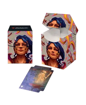 Ultra Pro The Lost Caverns of Ixalan Saheeli Deck Box Ultra Pro The Lost Caverns of Ixalan Saheeli Deck Box