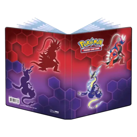 Ultra Pro Pokémon Scarlet & Violet Karaidon and Miraidon 4-Pocket Portfolio (80 cards) Ultra Pro Pokémon Scarlet & Violet Karaidon and Miraidon 4-Pocket Portfolio (80 cards)