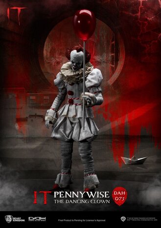 Beast Kingdom Stephen Kings It Dynamic 8ction Heroes Action Figure 1/9 Pennywise 21 cm Beast Kingdom Stephen Kings It Dynamic 8ction Heroes Action Figure 1/9 Pennywise 21 cm