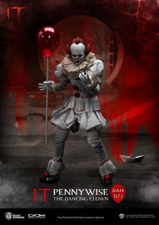 Beast Kingdom Stephen Kings It Dynamic 8ction Heroes Action Figure 1/9 Pennywise 21 cm Beast Kingdom Stephen Kings It Dynamic 8ction Heroes Action Figure 1/9 Pennywise 21 cm