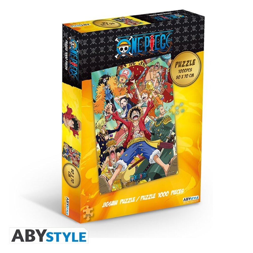 ABY Style One Piece Straw Hat Crew Puzzel (1000 stukken) ABY Style One Piece Straw Hat Crew Puzzel (1000 stukken)