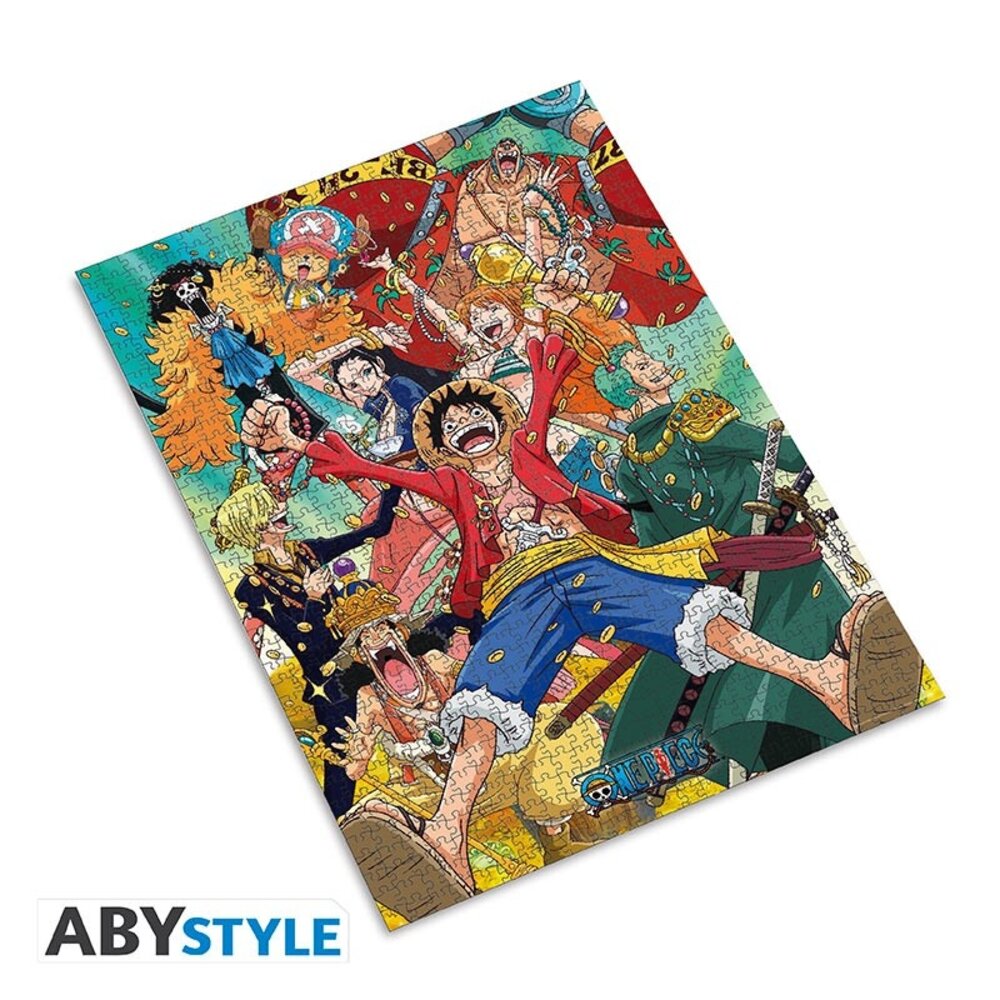 ABY Style One Piece Straw Hat Crew Puzzle (1000 pieces) ABY Style One Piece Straw Hat Crew Puzzle (1000 pieces)