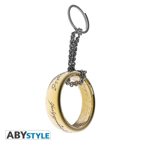 ABY Style Lord of the Rings The Ring Metalen Sleutelhanger ABY Style Lord of the Rings The Ring Metalen Sleutelhanger