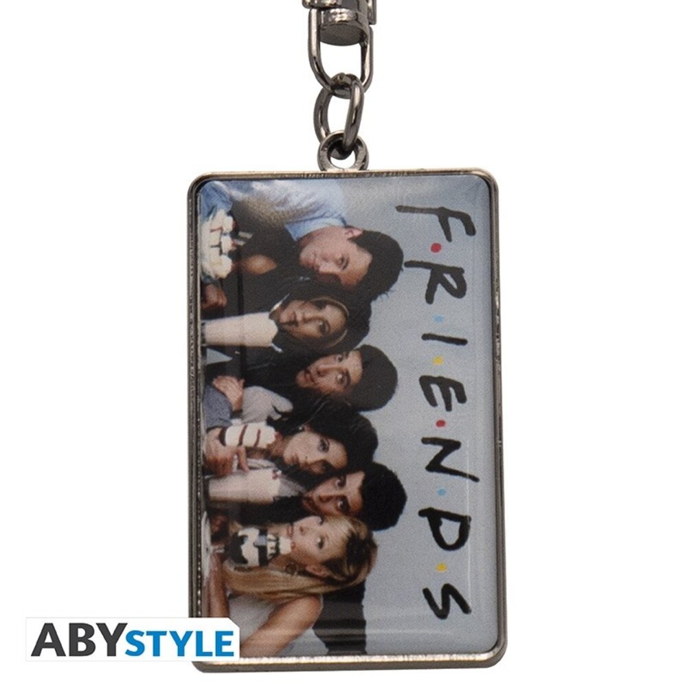 ABY Style Friends Milkshake Metal Keychain 5 cm