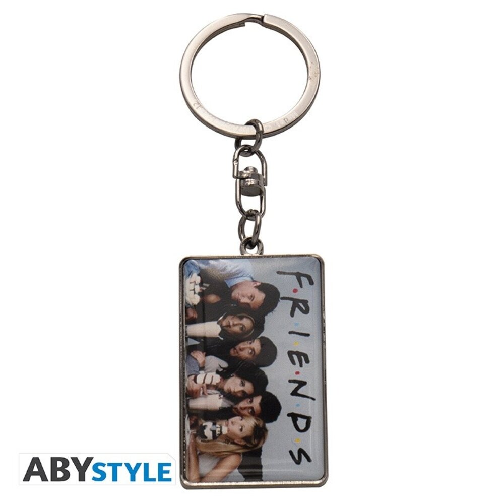 ABY Style Friends Milkshake Metal Keychain 5 cm