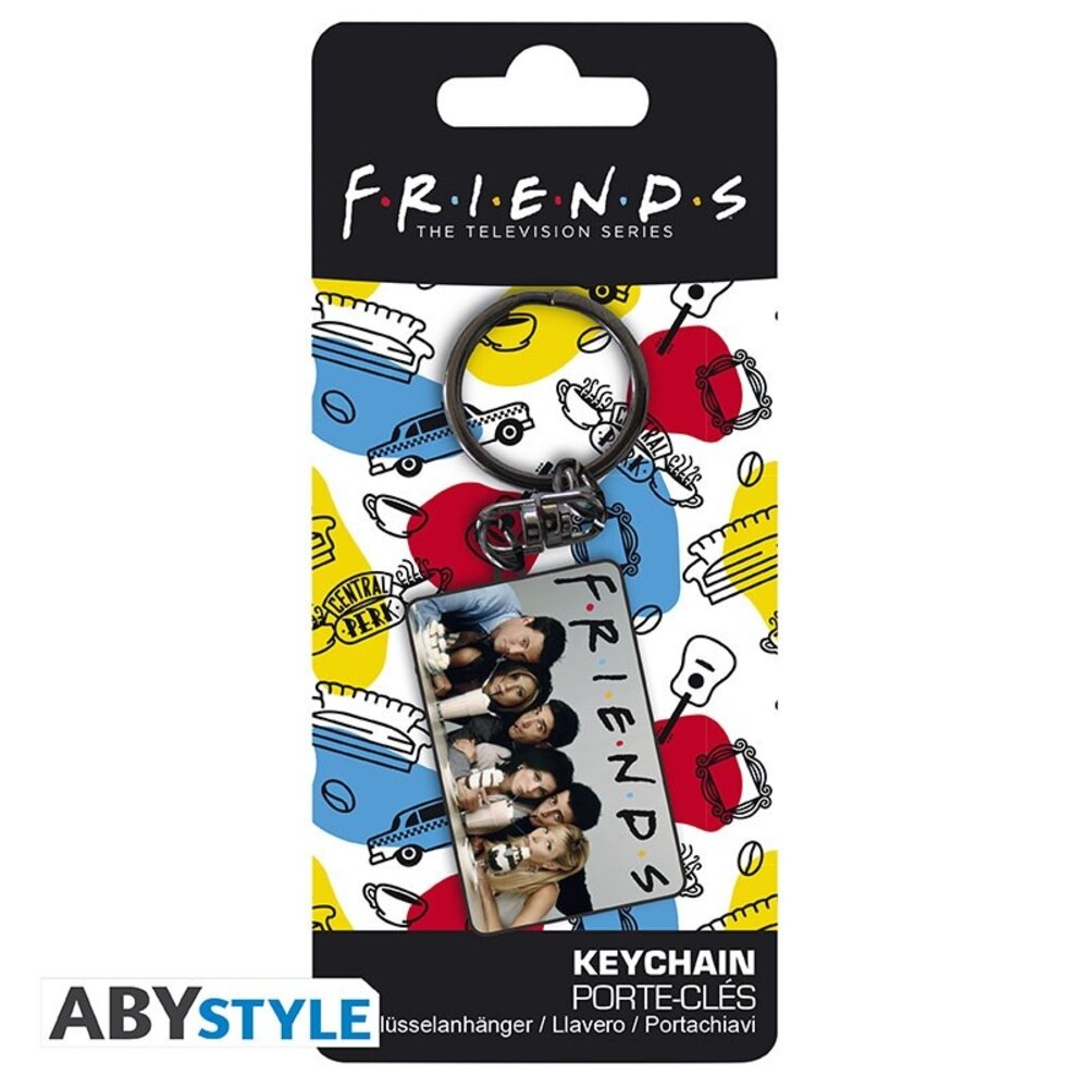 ABY Style Friends Milkshake Metalen Sleutelhanger 5 cm ABY Style Friends Milkshake Metalen Sleutelhanger 5 cm