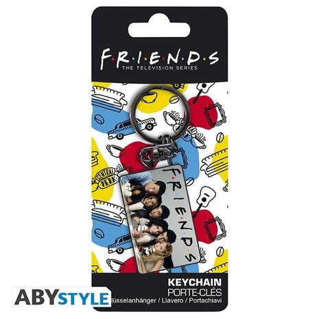 ABY Style Friends Milkshake Metalen Sleutelhanger 5 cm ABY Style Friends Milkshake Metalen Sleutelhanger 5 cm