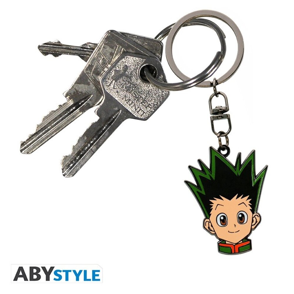 ABY Style Hunter x Hunter Gon's Head Metalen Sleutelhanger 4 cm ABY Style Hunter x Hunter Gon's Head Metalen Sleutelhanger 4 cm