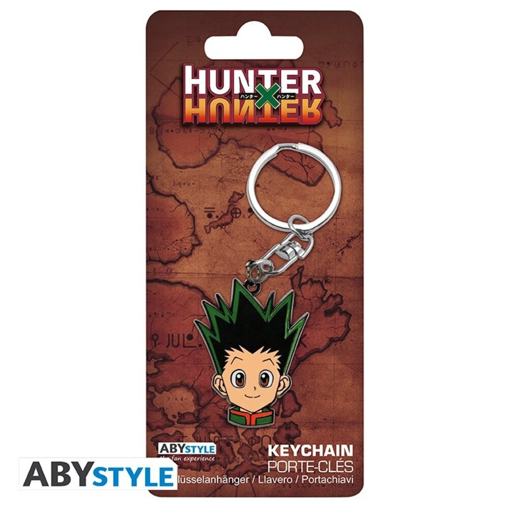 ABY Style Hunter x Hunter Gon's Head Metalen Sleutelhanger 4 cm ABY Style Hunter x Hunter Gon's Head Metalen Sleutelhanger 4 cm