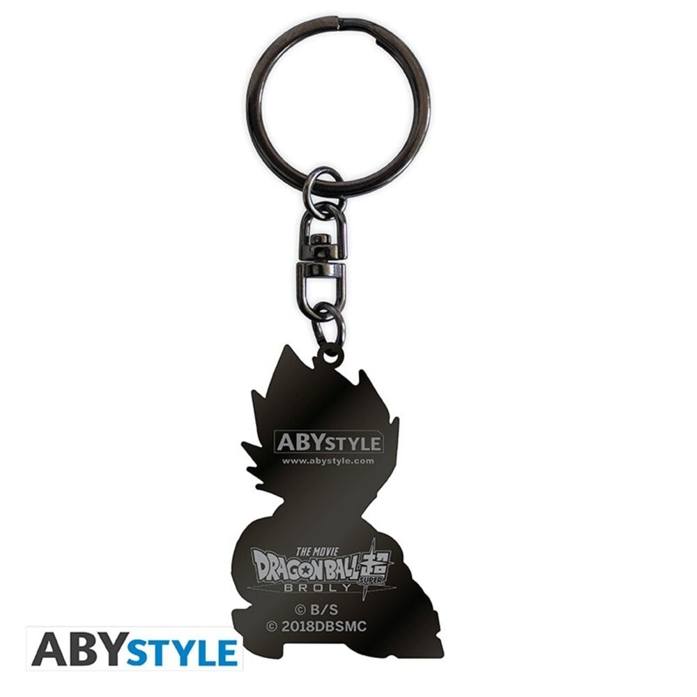 ABY Style Dragon Ball Super Broly Gogeta Metal Keychain 5 cm