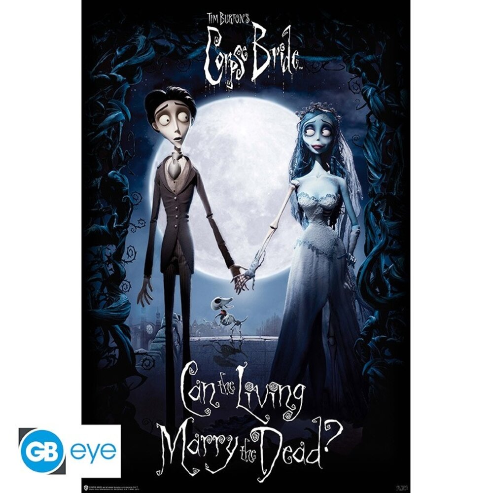 GB Eye Corpse Bride Victor & Emily Poster 91.5 x 61 cm GB Eye Corpse Bride Victor & Emily Poster 91.5 x 61 cm