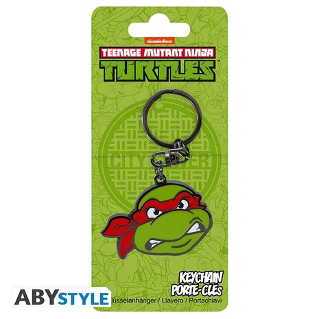 Teenage Mutant Ninja Turtles Raphael Metal Keychain 4 cm - Planet Fantasy