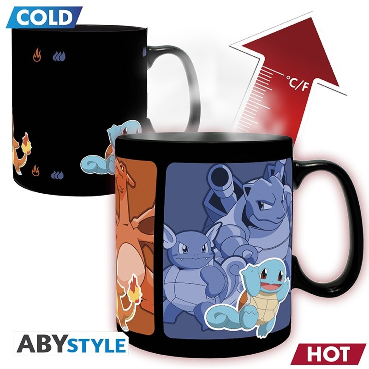 Pokémon Evolve Heat Change Mug - Planet Fantasy