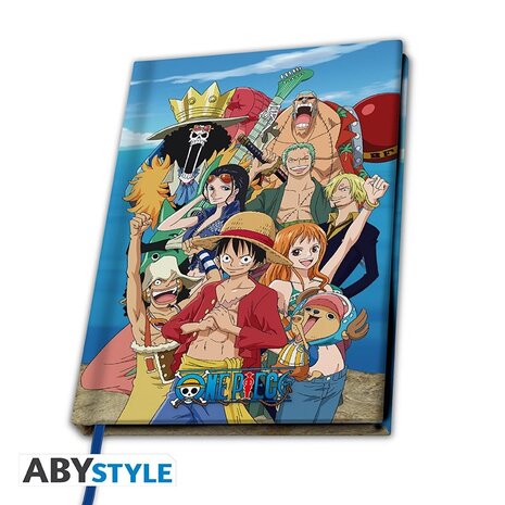 ABY Style One Piece Straw Hat Crew A5 Notebook ABY Style One Piece Straw Hat Crew A5 Notebook