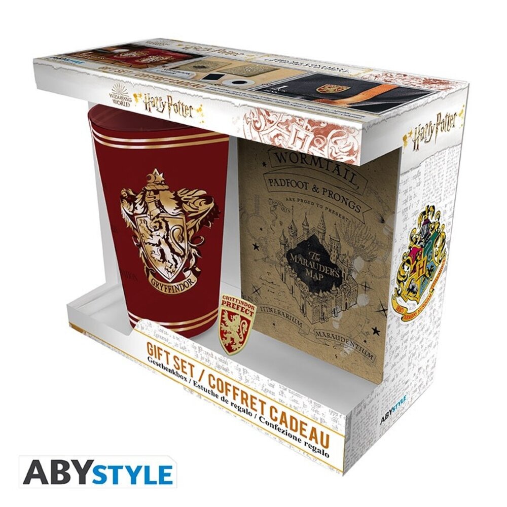 Gift Box Harry Potter - Confezione Candela + Acryl + Set Adesivi - ABYstyle  - ABYstyle - Idee regalo