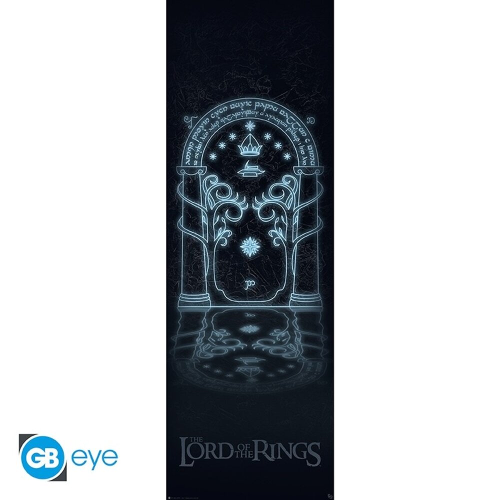 Lord of the Rings Doors of Durin Door Poster 53 x 158 cm Fantasy