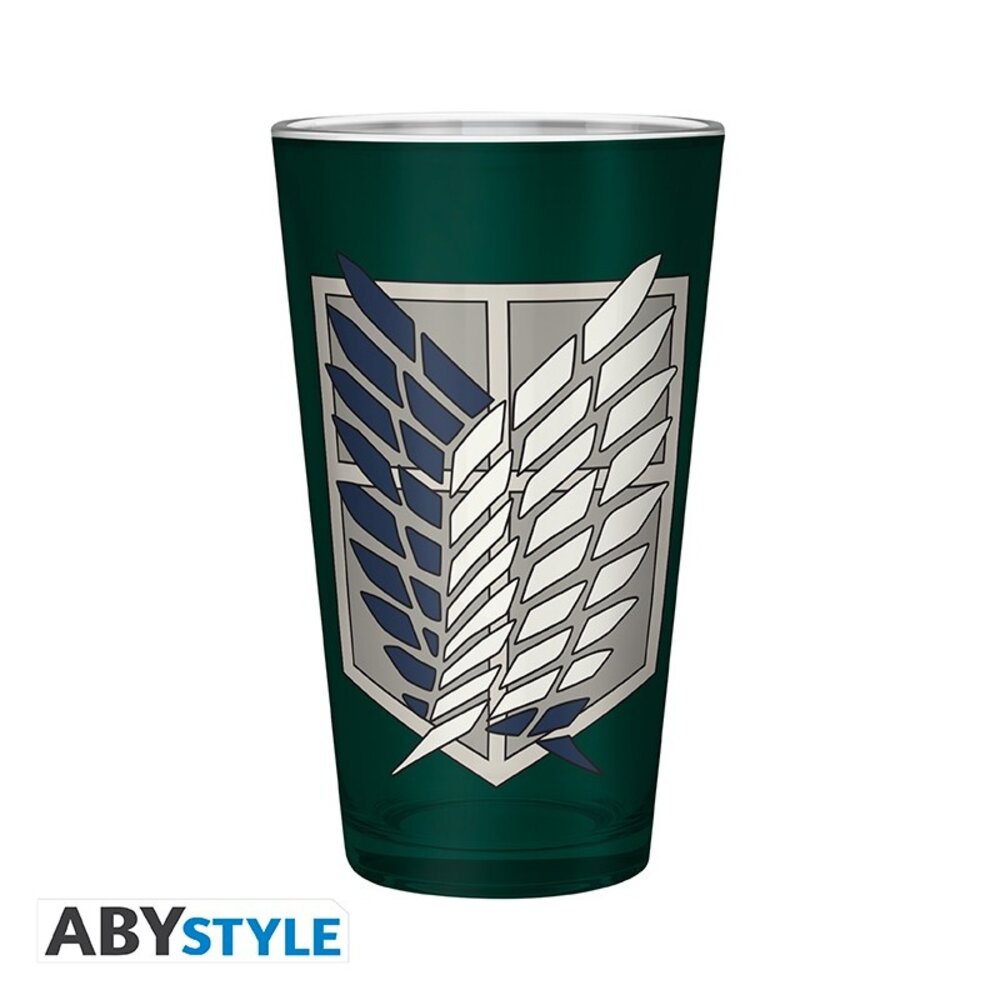 ABY Style Attack on Titan Scout Symbol XXL Glass ABY Style Attack on Titan Scout Symbol XXL Glass