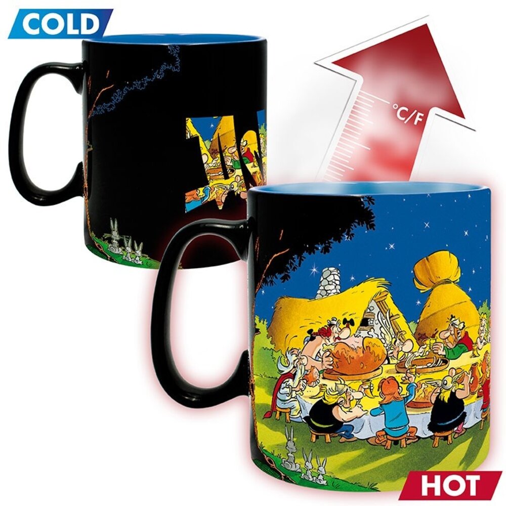 ABY Style Asterix Banquet Heat Change Mug ABY Style Asterix Banquet Heat Change Mug
