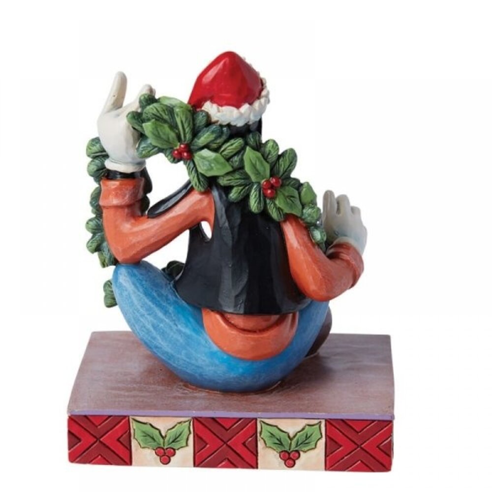 Disney Traditions Goofy Kerstmis 12 cm