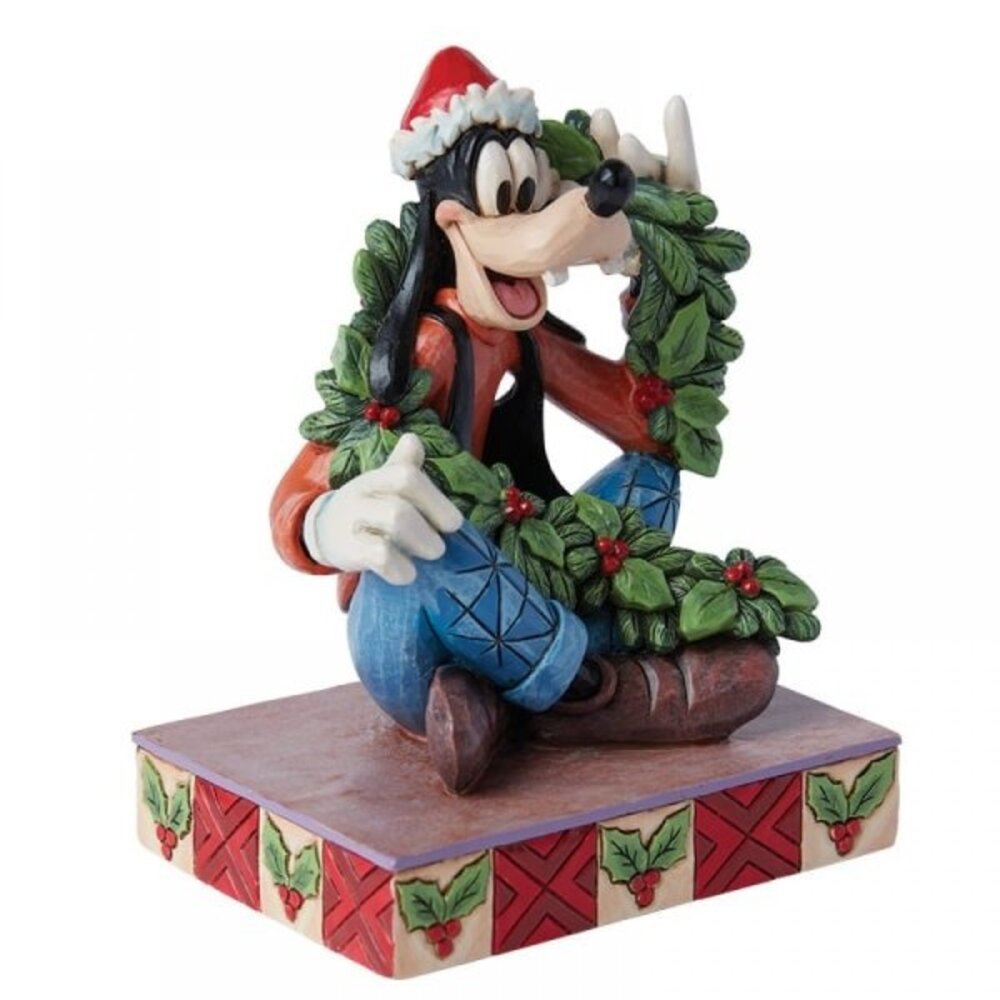 Disney Traditions Goofy Kerstmis 12 cm